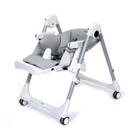 Стільчик для годування Peg-Perego Prima Pappa Follow Me сірий (IH01000000BL73) Стільчик для годування Peg-Perego Prima Pappa Follow Me сірий (IH01000000BL73)