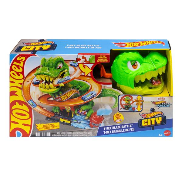 Авторек Hot Wheels Атака вогняного Ті-Рексу (JBM73) Авторек Hot Wheels Атака вогняного Ті-Рексу (JBM73)