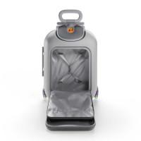Дитяча валіза-каталка Kinderkraft Cabby Grey (KACABB00GRY0000)