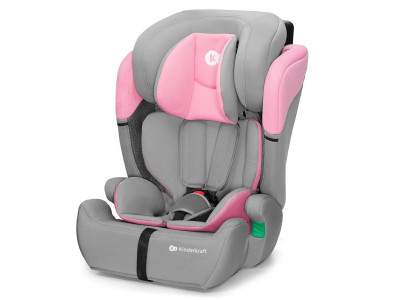 Автокрісло Kinderkraft Comfort Up i-Size сіро- рожевий (KCCOUP02PNK0000)