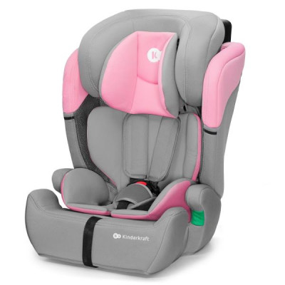 Автокрісло Kinderkraft Comfort Up i-Size сіро- рожевий (KCCOUP02PNK0000)