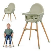 Стільчик для годування 2 в 1 Kinderkraft Fini 2 зелений (KHFINI02GRE0000)