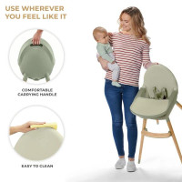 Стільчик для годування 2 в 1 Kinderkraft Fini 2 зелений (KHFINI02GRE0000)