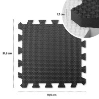 Розвивальний килимок-пазл Kinderkraft Luno Black 30 ел. (KKMLUNOBLK0000) Розвивальний килимок-пазл Kinderkraft Luno Black 30 ел. (KKMLUNOBLK0000)