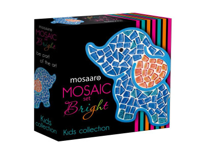Набір для скляної мозаїки Mosaaro Слоник (MA7000
