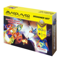 Магнітний конструктор MagPlayer 83 деталі (MPA-83)