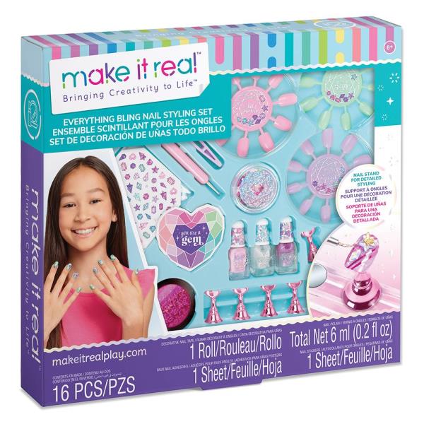 Make it Real: Набір для нейл-арту "Блискітки" (MR2469) Make it Real: Набір для нейл-арту "Блискітки" (MR2469)