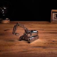 Колекційна модель-конструктор Metal Time Tireless Digger Екскаватор механічний (MT043)