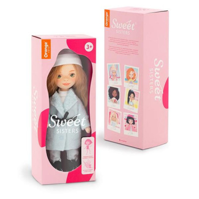 Лялька Orange Sweet sisters Санні у м'ятному пальті (SS02-08)