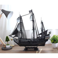 3D пазл CubicFun Корабель Чорної Бороди Помста Королеви Анни великий (T4018h)
