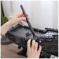 3D пазл CubicFun Корабель Чорної Бороди Помста Королеви Анни великий (T4018h)