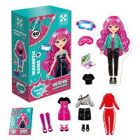 Магнітна гра Vladi Toys Одягни геймерку (VT3210-14) Магнітна гра Vladi Toys Одягни геймерку (VT3210-14)