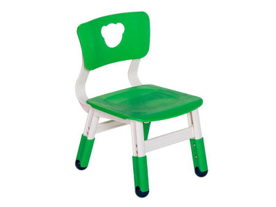 Дитячий стілець Yucai 30х30х51 з регулюванням ніжок зелений (YCX-036-Green)