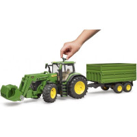 Модель Bruder Трактор John Deere з причепом 1:16 (03155)