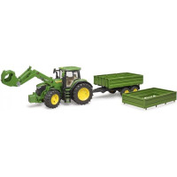 Модель Bruder Трактор John Deere з причепом 1:16 (03155)
