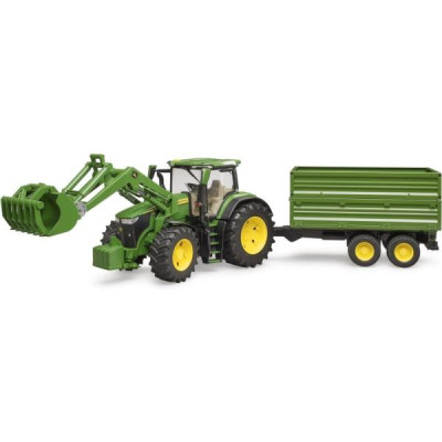Модель Bruder Трактор John Deere з причепом 1:16 (03155) Модель Bruder Трактор John Deere з причепом 1:16 (03155)