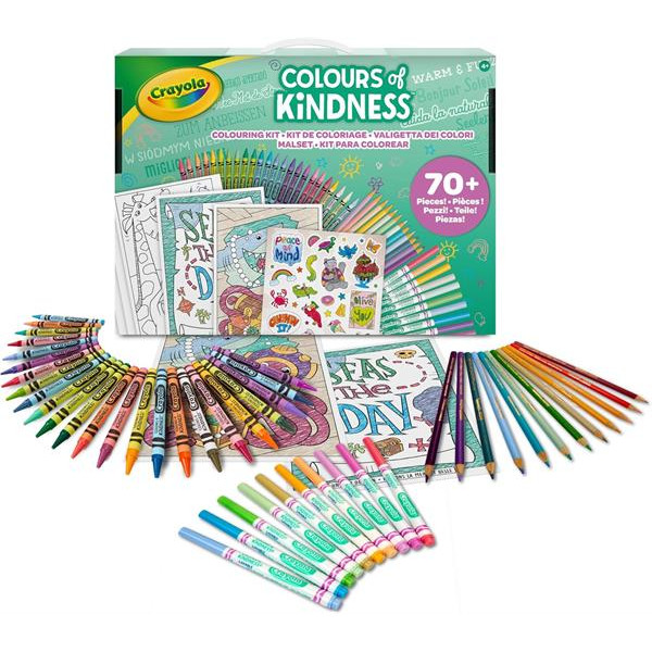 Набір для малювання Crayola Colours Of Kindness 70+ предметів (04-2941)