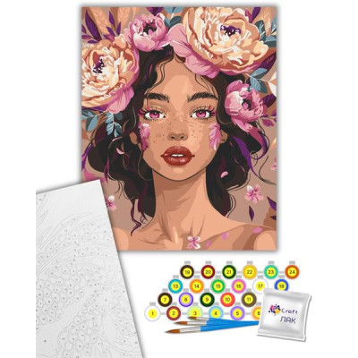 Картина за номерами ArtCraft Цілована сонцем 40х50 см (10137-AC)