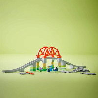 Конструктор LEGO DUPLO Town Залізничний міст і колії додатковий набір 42 деталі (10426)