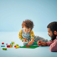 Конструктор LEGO DUPLO Зелена будівельна пластина 1 деталь (10460)