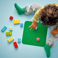 Конструктор LEGO DUPLO Зелена будівельна пластина 1 деталь (10460)