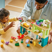 Конструктор LEGO DUPLO Town 3-в-1 Сучасний родинний будинок із фігурками 166 Деталей ( 10470 )