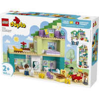 Конструктор LEGO DUPLO Town 3-в-1 Сучасний родинний будинок із фігурками 166 Деталей ( 10470 )