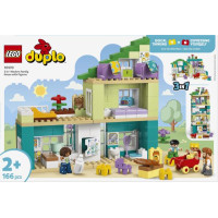 Конструктор LEGO DUPLO Town 3-в-1 Сучасний родинний будинок із фігурками 166 Деталей ( 10470 )