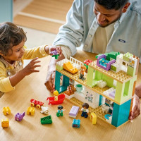 Конструктор LEGO DUPLO Town 3-в-1 Сучасний родинний будинок із фігурками 166 Деталей ( 10470 )