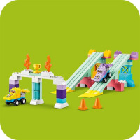 Конструктор LEGO® DUPLO® Місто 3 в 1 Цікаві гірки та трампліни з автомобілями, 111 деталей (10478) Конструктор LEGO® DUPLO® Місто 3 в 1 Цікаві гірки та трампліни з автомобілями, 111 деталей (10478)
