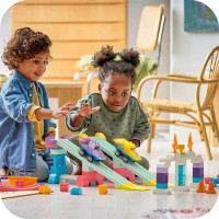 Конструктор LEGO® DUPLO® Місто 3 в 1 Цікаві гірки та трампліни з автомобілями, 111 деталей (10478) Конструктор LEGO® DUPLO® Місто 3 в 1 Цікаві гірки та трампліни з автомобілями, 111 деталей (10478)