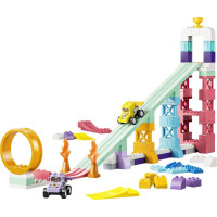 Конструктор LEGO® DUPLO® Місто 3 в 1 Цікаві гірки та трампліни з автомобілями, 111 деталей (10478) Конструктор LEGO® DUPLO® Місто 3 в 1 Цікаві гірки та трампліни з автомобілями, 111 деталей (10478)