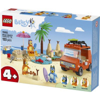 Конструктор LEGO Bluey Пляж і сімейна поїздка на автомобілі Блуї 133 деталі (11202) Конструктор LEGO Bluey Пляж і сімейна поїздка на автомобілі Блуї 133 деталі (11202)