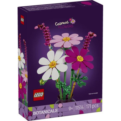Конструктор LEGO® Botanicals Квіти космеї Набір для коструювання, 171 деталь (11514)