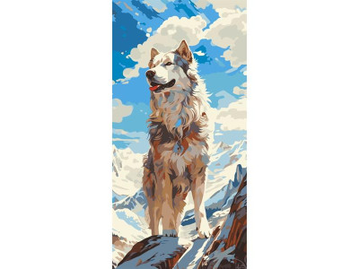 Картина за номерами ArtCraft На вершині 40х80 см (11543-AC)