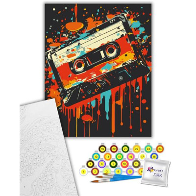 Картина за номерами ArtCraft Палітра звуку 40х50 см (12032-AC)