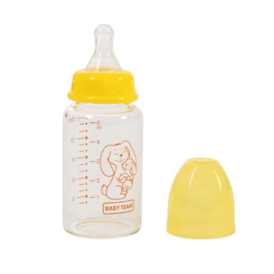 Пляшечка для годування скляна, 150 мл (150 ml) (1210)