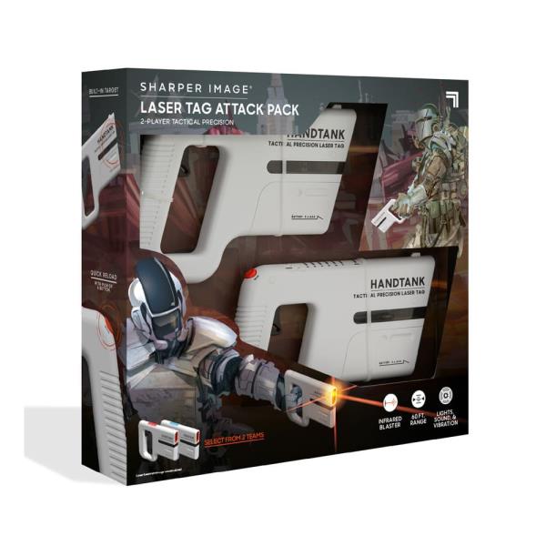 Sharper Image Ігровий набір для лазерних боїв "LASER TAG ATTACK PACK" арт.1214013111 Sharper Image Ігровий набір для лазерних боїв "LASER TAG ATTACK PACK" арт.1214013111
