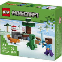 Конструктор LEGO Minecraft Пригоди Стіва в тайзі 79 Деталей (21583)