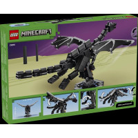 Конструктор LEGO® Minecraft® Дракон Краю Декор з відеогри, 710 деталей (21595) Конструктор LEGO® Minecraft® Дракон Краю Декор з відеогри, 710 деталей (21595)