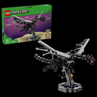 Конструктор LEGO® Minecraft® Дракон Краю Декор з відеогри, 710 деталей (21595) Конструктор LEGO® Minecraft® Дракон Краю Декор з відеогри, 710 деталей (21595)