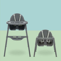 Стільчик для годування Bebe Confort Meely темно-сірий (2712551210)