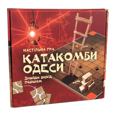 Настільна гра Strateg Катакомби Одеси укр. мовою (30285)