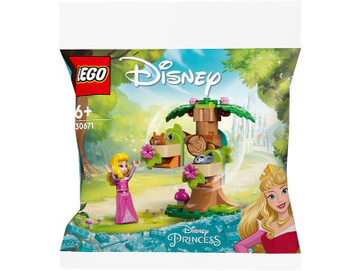 Конструктор LEGO Disney Princess Лісовий ігровий майданчик Аврори 60 деталей (30671)
