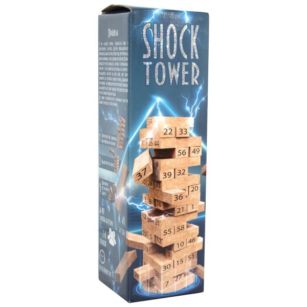 Настільна гра Strateg Дженга Shock Tower (30858) Настільна гра Strateg Дженга Shock Tower (30858)