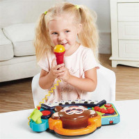 Музична іграшка Hola Toys Піаніно-мавпочка з мікрофоном (3137) Музична іграшка Hola Toys Піаніно-мавпочка з мікрофоном (3137)