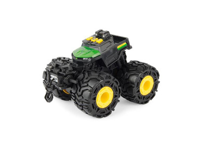 Машинка Трактор John Deere Kids Monster Treads з великими колесами (37929)