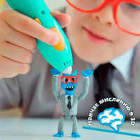 Набір стрижнів для 3D-ручки 3Doodler Start Мікс 75 шт. оранжевий, жовтий, зелений (3DS-ECO-MIX2-75)