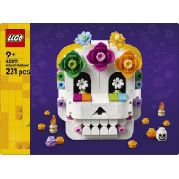 Конструктор LEGO® Вівтар мертвих Dia De Los Muertos Декор із черепом (40811)