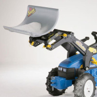 Відвал снігоприбиральний Rolly Toys RollySnow Master для веломобілів сірий (409617)